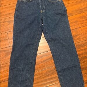 Women’s Boot Cut Jeans in Dark Blue